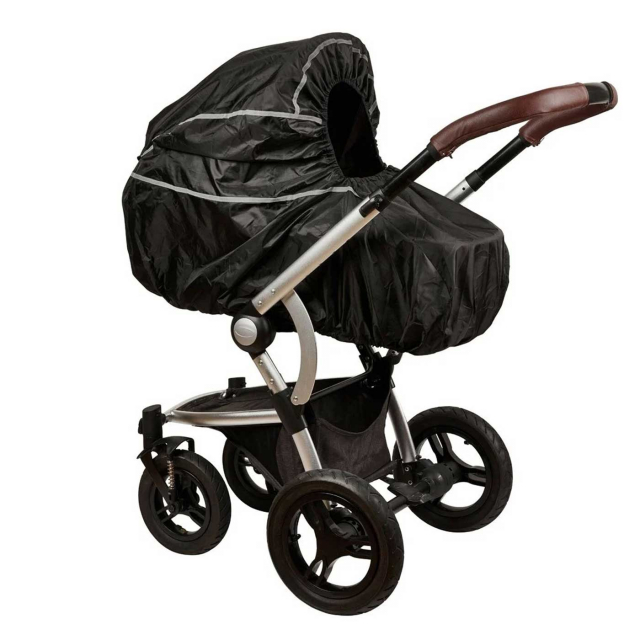 Fresh Kid Regnskydd för barnvagn Svart