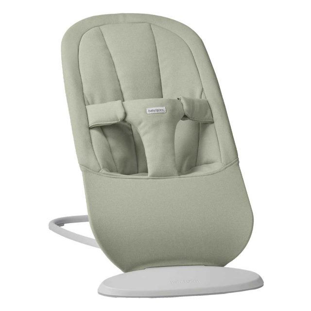 BabyBjörn Babysitter Begin Mjukborstad väv Ljusgrön