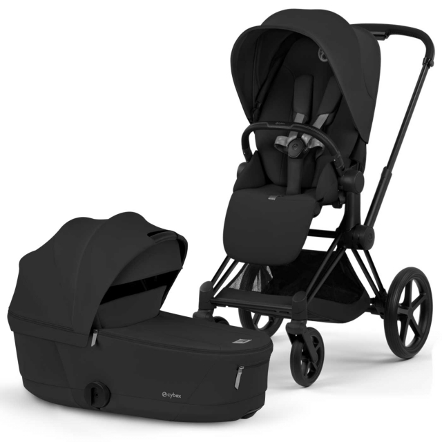 Cybex Priam Duovagn Matt Black/Sepia Black