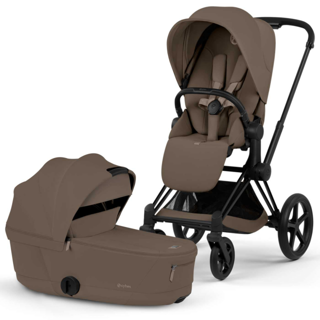 Cybex Priam 2026 Duovagn Matt Black/Coconut Brown