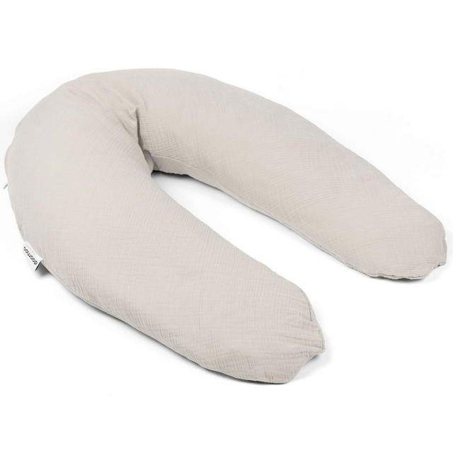  Doomoo Amnings- och gravidkudde Muslin Beige