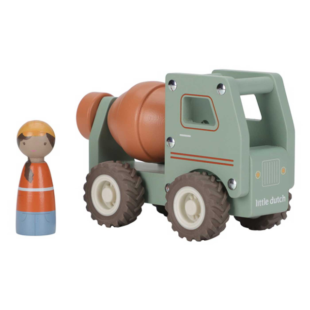 Little Dutch Cementbil med figur