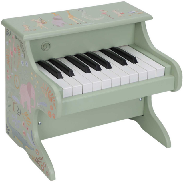 Little Dutch Piano Grön Safari Friends