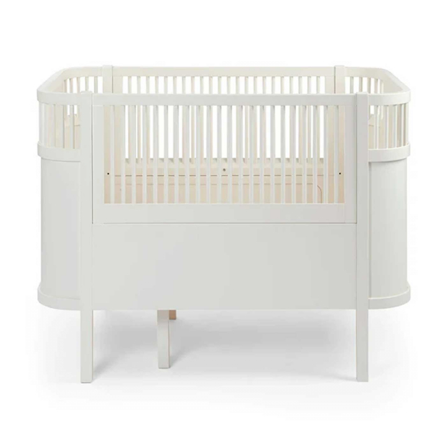 Sebra Växasäng Baby & Junior Classic White