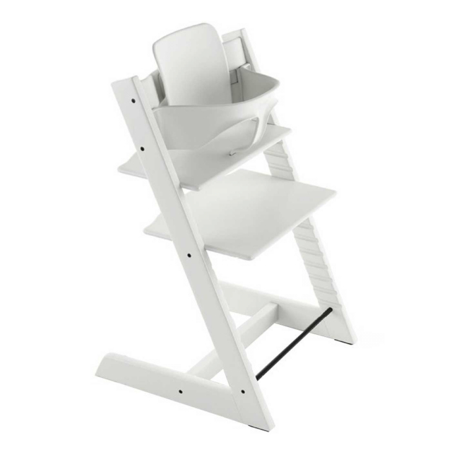 Stokke Tripp Trapp Stol + Bygel Vit
