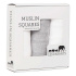 Les Enfants Snuttefiltar Bambu Muslin 3-pack Grå/Vit i gruppen Babytillbehör / Sova / Bädda för sommartider hos Bonti (02-0102)