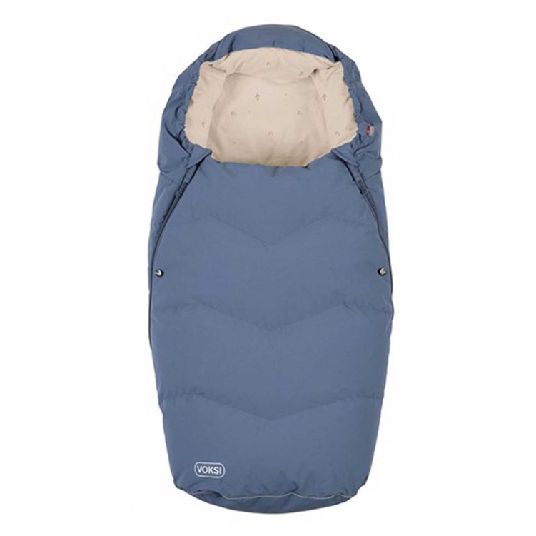 Voksi Åkpåse Urban StoneBlue Leaf i gruppen Barnvagnar / Barnvagnstillbehör / Åkpåsar hos Bonti (11030880-StoneBlue)