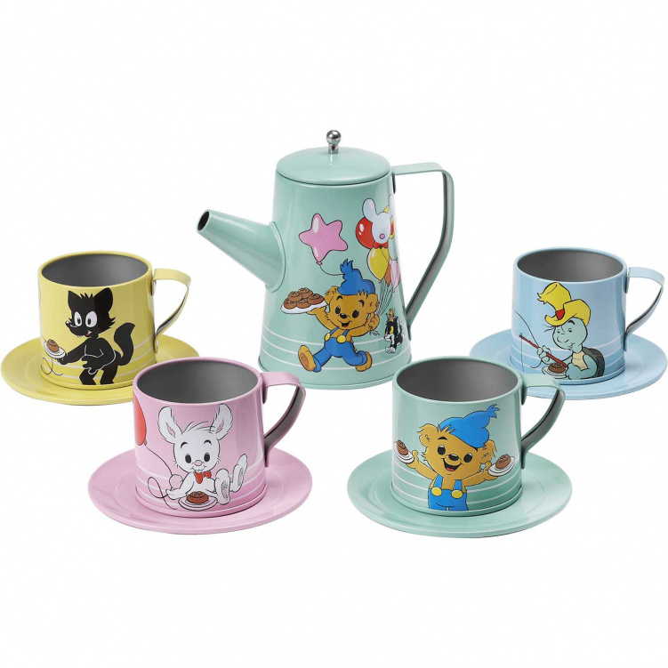 Bamse Leksaksservis i plåt i gruppen Leksaker / Populära varumärken / Micki Leksaker hos Bonti (230004629)