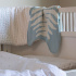 Mille Notti Bello Baby Örngott Spjälsäng EKO Aqua i gruppen Babytillbehör / Sova / Örngott hos Bonti (999053729)