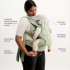 BabyBjörn Bärsele Hold Luftig mesh Off-white i gruppen Babytillbehör / Bärselar / Babybjörn bärselar hos Bonti (BABJ089003)