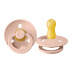 BIBS Napp Colour Latex 2-pack 6-18 mån Woodchuck/Blush i gruppen Babytillbehör / Nappar och tillbehör / Nappar 6 månader + hos Bonti (BIBS120215)