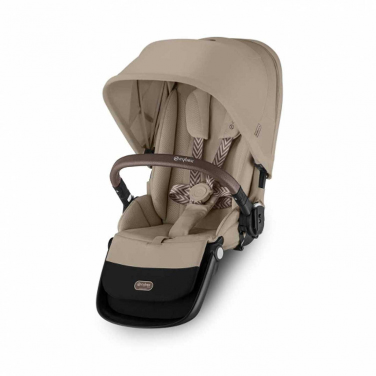 Cybex Gazelle S Syskonsits Almond Beige i gruppen Barnvagnar / Varumärken / Cybex / Cybex e-Gazelle S hos Bonti (CYBE522005251)
