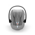 Cybex Cloud G3 PLUS Babyskydd Stone Grey i gruppen Bilbarnstolar / Varumärken / Cybex hos Bonti (CYBE526001342)