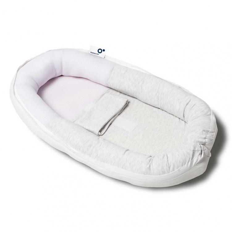 Doomoo Babynest Melerad Vit i gruppen Babytillbehör / Sova / Babynest och sovstöd hos Bonti (DOMO5400653007732)