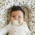 Elodie Binky Bloom Napp Silikon 3+ mån Vanilla White i gruppen Babytillbehör / Nappar och tillbehör / Nappar 0-6 månader hos Bonti (ELOD30104202102NA)