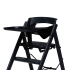 Kaos Klapp Bygel & Matbricka Charcoal Black i gruppen Möbler och inredning / Matstolar och tillbehör hos Bonti (KAOSBPP-SAF-TRA-CHA-BLA)