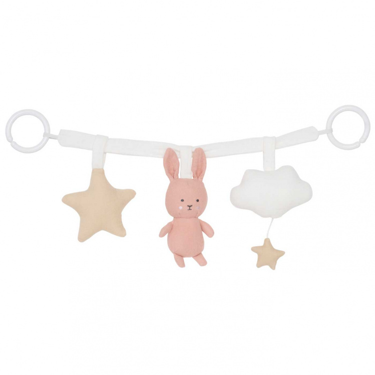 Jabadabado Barnvagnshänge Bunny Rosa i gruppen Leksaker / Populära varumärken / Jabadabado hos Bonti (KBVK122)