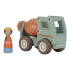 Little Dutch Cementbil med figur i gruppen Leksaker / Leksaksbilar & fordon hos Bonti (LD2529)