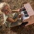 Little Dutch Piano Rosa Safari Friends i gruppen Leksaker / Musikleksaker hos Bonti (LD7477)