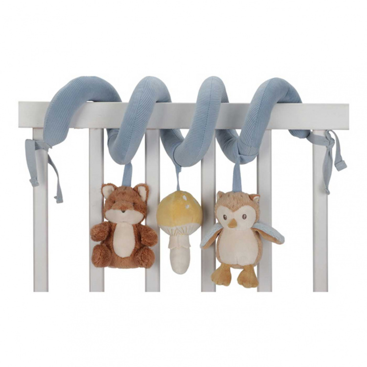 Little Dutch Aktivitetsspiral Blå Forest Friends i gruppen Leksaker / Babyleksaker / Aktivitetsleksaker hos Bonti (LD8912)