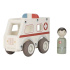 Little Dutch Ambulans med figur i gruppen Leksaker / Leksaksbilar & fordon / Bilar hos Bonti (LDLD2527)