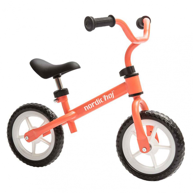 Nordic Hoj Springcykel 10 Tum Aprikos i gruppen Leksaker / Barncyklar & åkfordon / Sparkcyklar & springcyklar hos Bonti (NOHO72-2341)