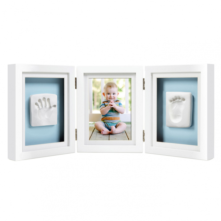 Pearhead Babyprints Deluxe Desk Frame Vit i gruppen Möbler och inredning / Inredningsdetaljer / Ramar och keepsakes hos Bonti (PEHE109146-1)