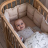 Sebra Bedisde Crib Wooden Edition i gruppen Möbler och inredning / Sängar och tillbehör / Vaggor och sidosängar hos Bonti (SEBR200130065)
