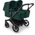 Bugaboo Donkey 6 Tvillingvagn + Otter Babyskydd + Bas i gruppen Barnvagnar / Varumärken / Bugaboo / Bugaboo Donkey 6 hos Bonti (SET-BGBD6TWNOTRBS)
